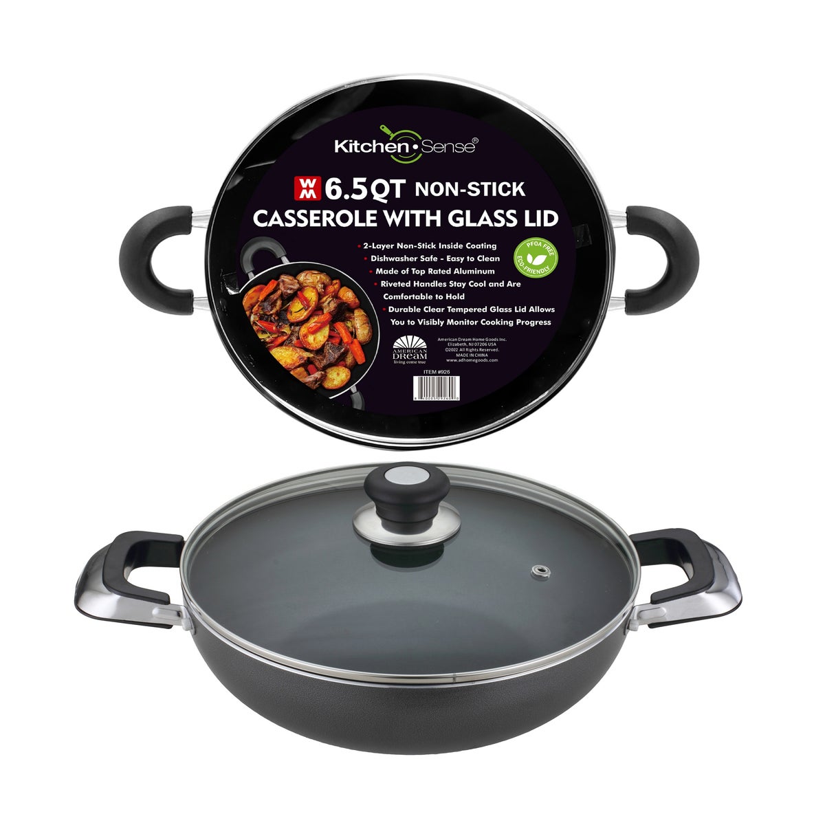 6.5-Qt. Wok & Lid