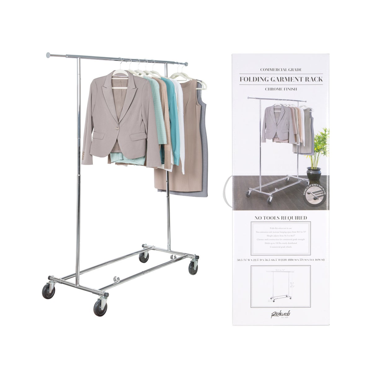 KD Commercial Garment Rack (3)
