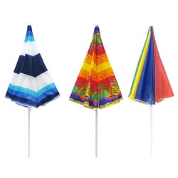6 FT Beach Umbrella ( 12 )