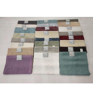 LUXURY SPA COLLECTION 100% COTTON 160-200GSF BATH RUGS