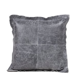 Cushion Cowhide Vintage Grey 20"