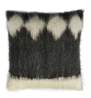 Torrey Cushion Grey/Off White Square 90cm