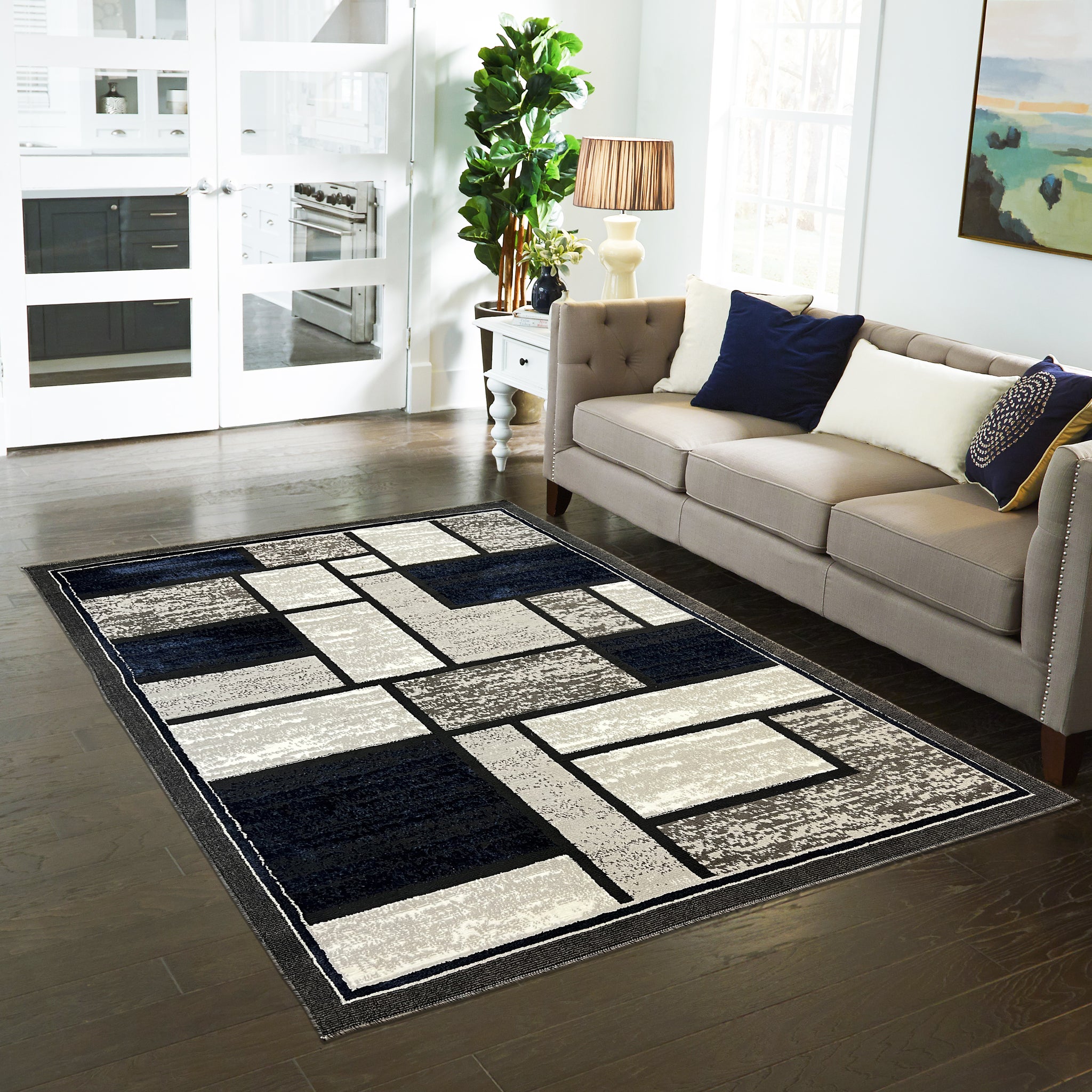 1309 Navy vanssa United Rugs