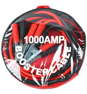 BOOSTER CABLE: 1000 AMP IN CARRY BAG #100-16B (PK 12)