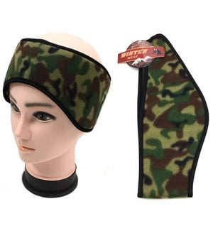 HEAD BAND: WINTER, CAMOUFLAGE #40784 (PK 12/144)