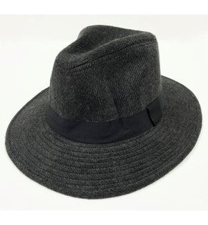 HAT: WINTER, WOOL DRESS HAT, GREY ASST. #M2