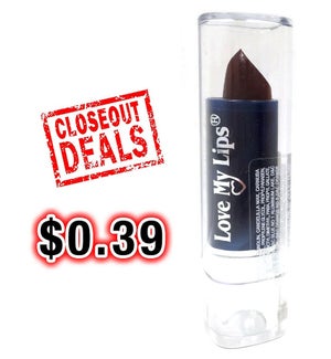 LIPSTICK: BARI LOVE MY LIPS, BORDEAUX FROSTED #22442 ($0.55 > $0.39)