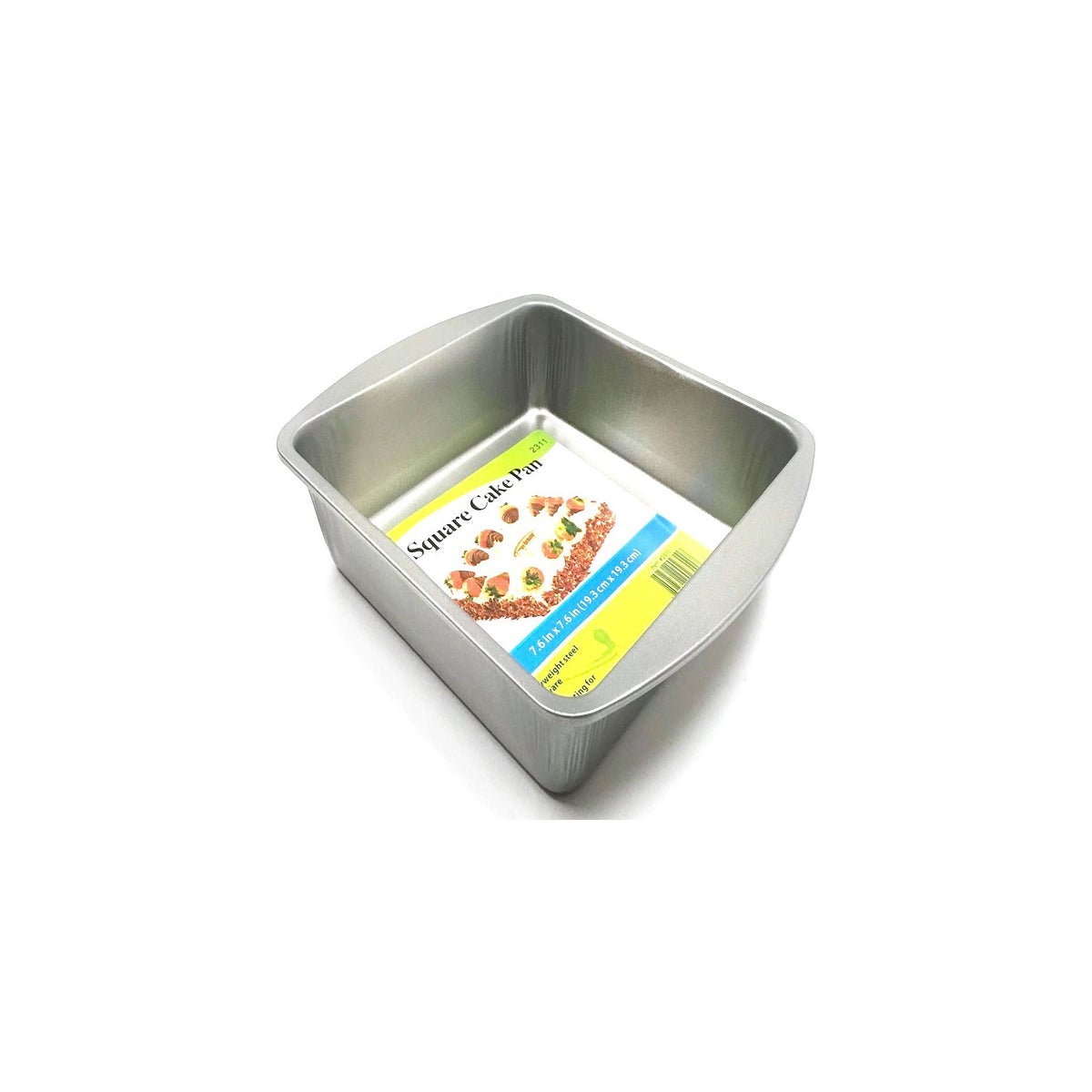 8 aluminum square cake pan