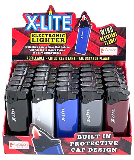 LIGHTER: WINDPROOF X-LITE #21700 (30 PC DISPLAY) - lighter