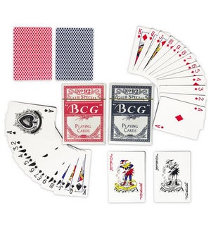 PLAYING CARDS: BCG #9608/TY9618 (PK 12/144)