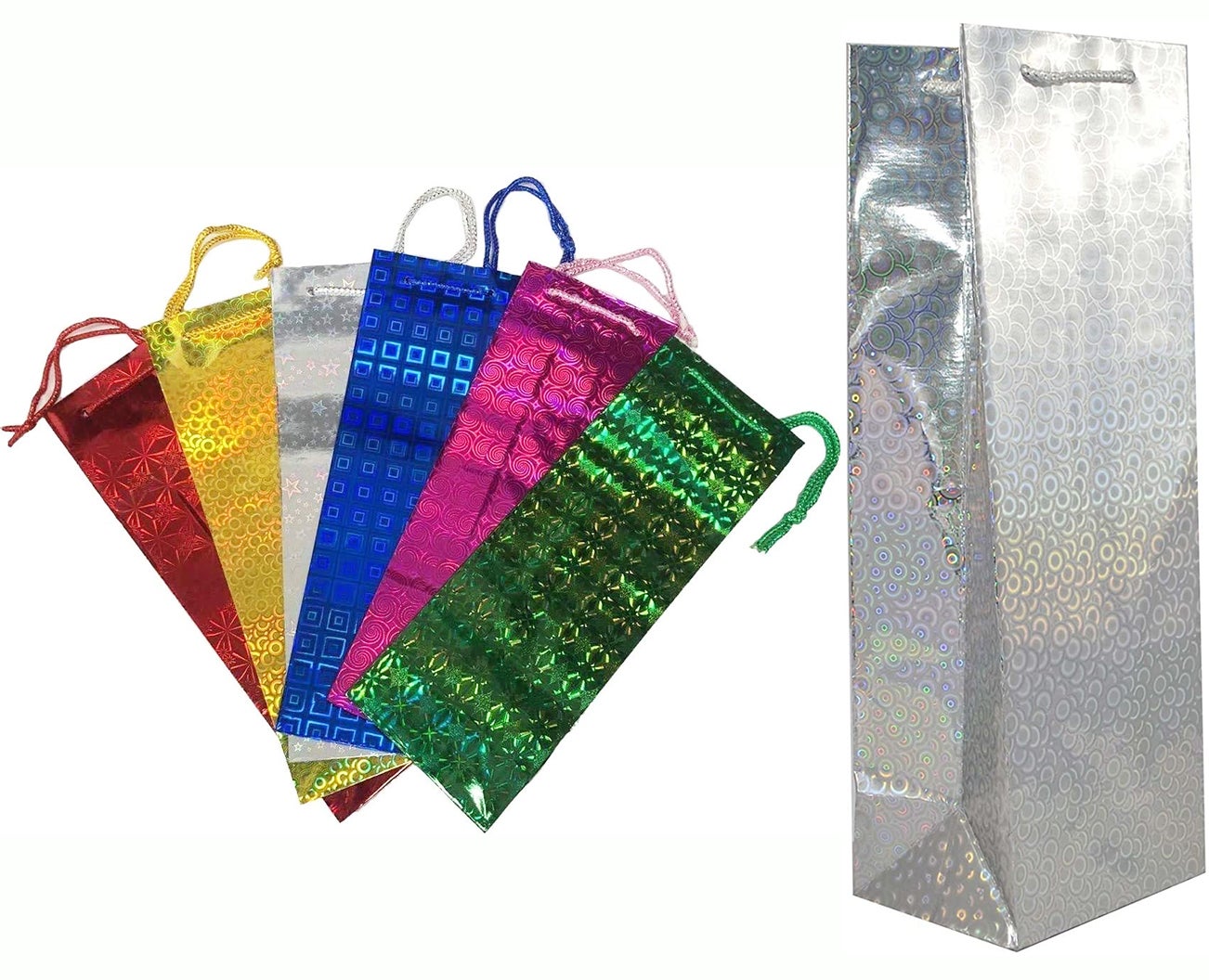 Large bottle gift discount bags