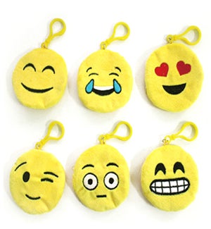 Plush Keychains Plush Emoji Poop Keychain Set of 12 