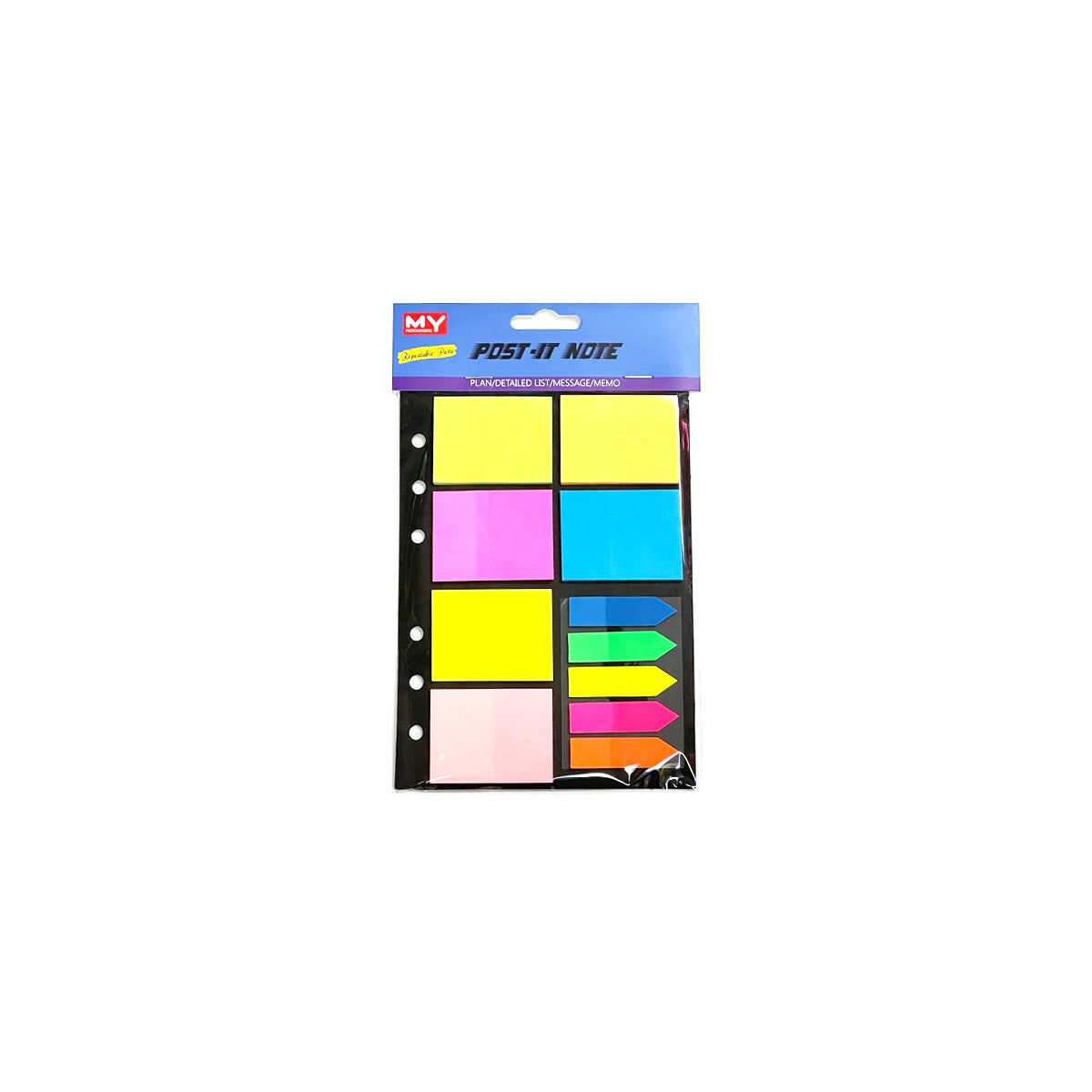 STICKY PADS: 11 PK #S7301 (PK 12/240) - notes, labels & envelope