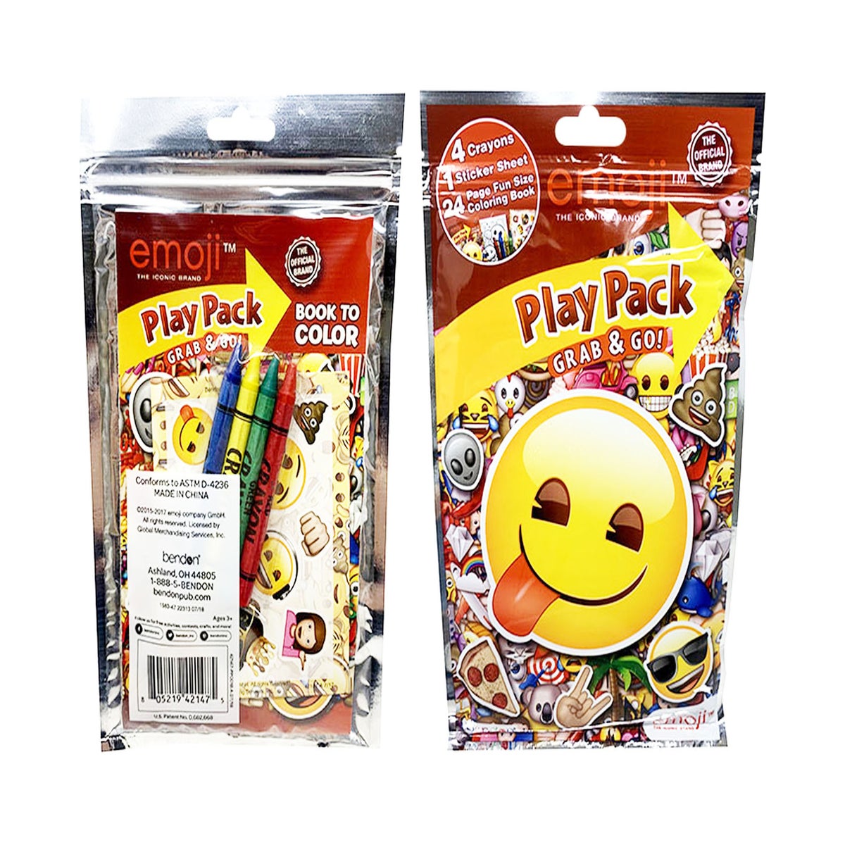 Emoji Stickers Sheets - 12 Count