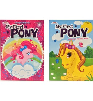 #734 BOOK: COLORING/ACTIVITY, MY FIRST PONY