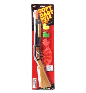 GUN: 19" SOFT DART RIFLE WITH DUCKS #12883 (PK 48/144)