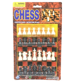 GAME: CHESS, ON B/PACK #75231 (PK 24/72)