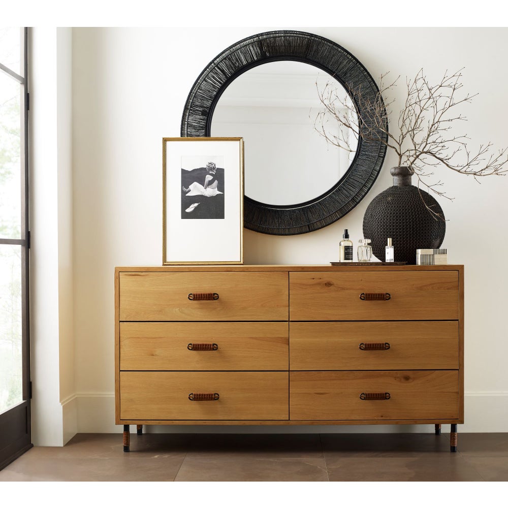 Alameda 6-Drawer Dresser in Natural
