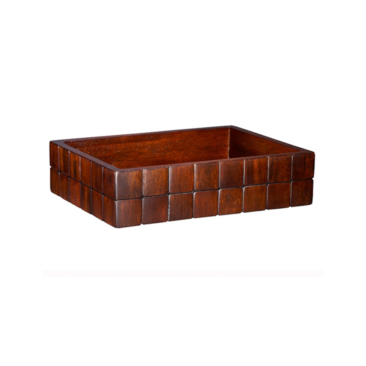 Barclay Amenities Tray in Mahogany