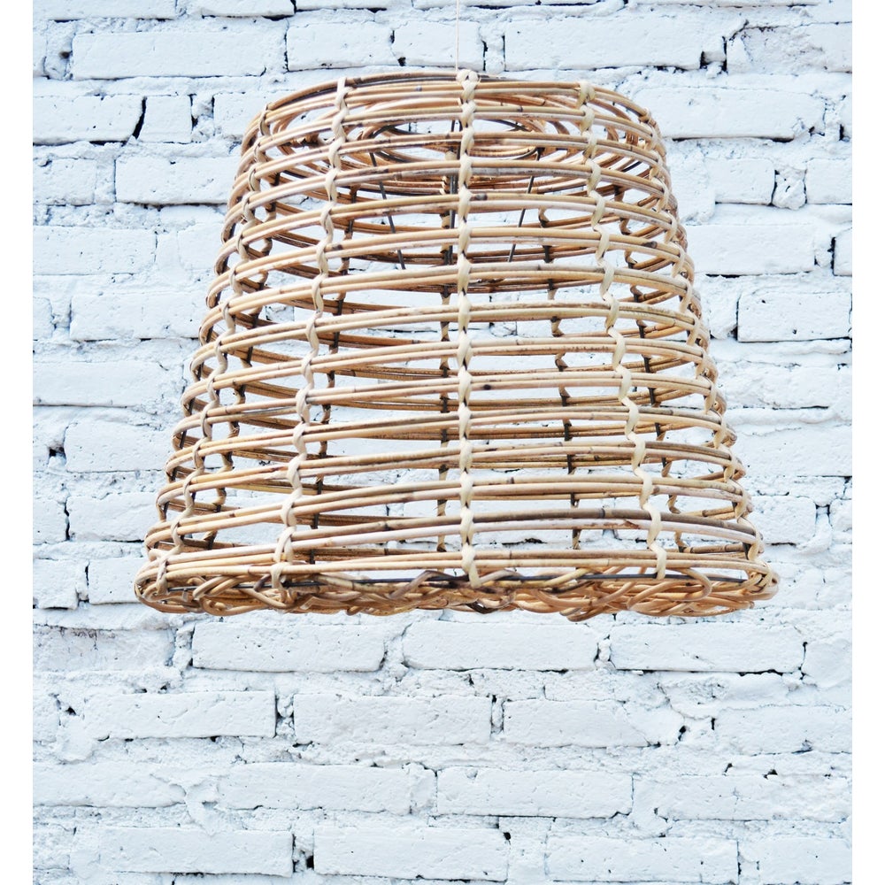 Bodega Round Pendant Light in Natural