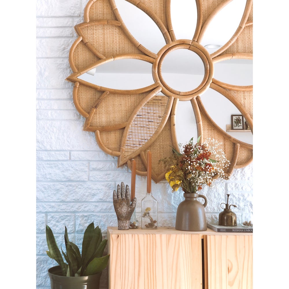 Bullerswood Mirror in Natural