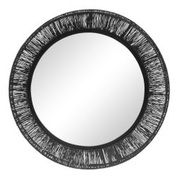 Collins Large Mirror in Black