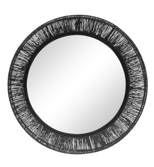 Collins Large Mirror in Black