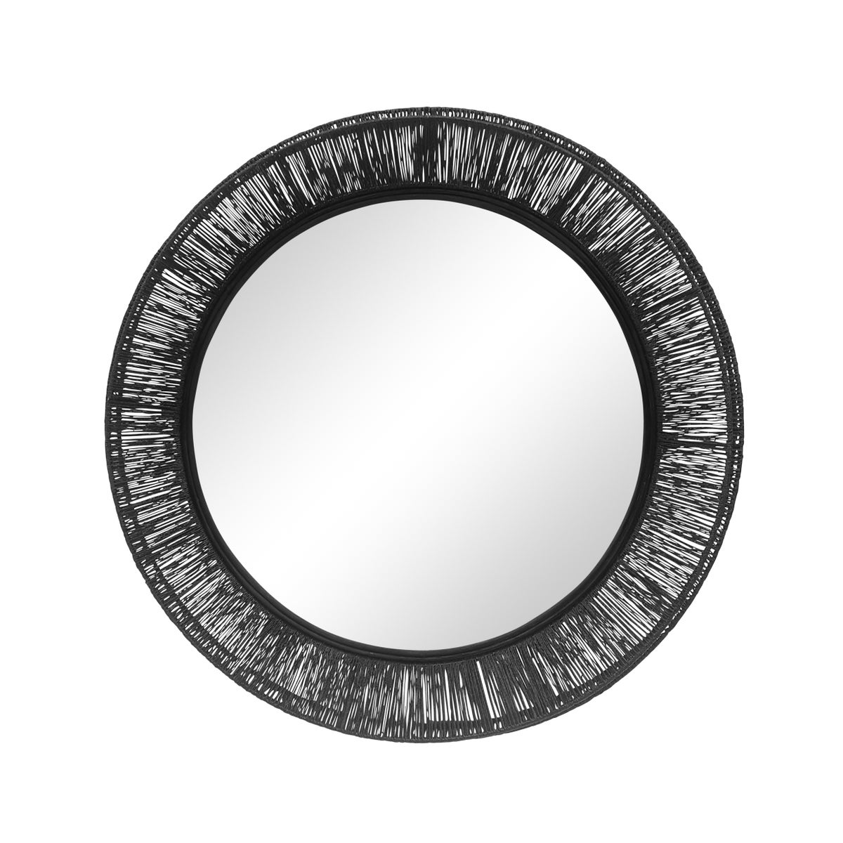 Collins Large Mirror in Black