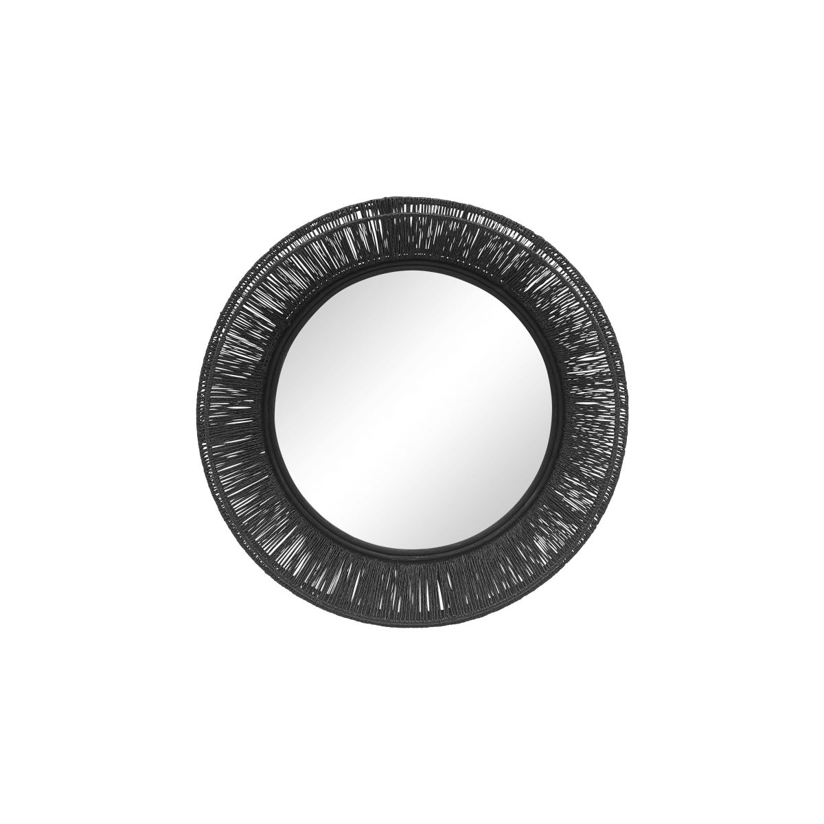 Collins Small Mirror in Black