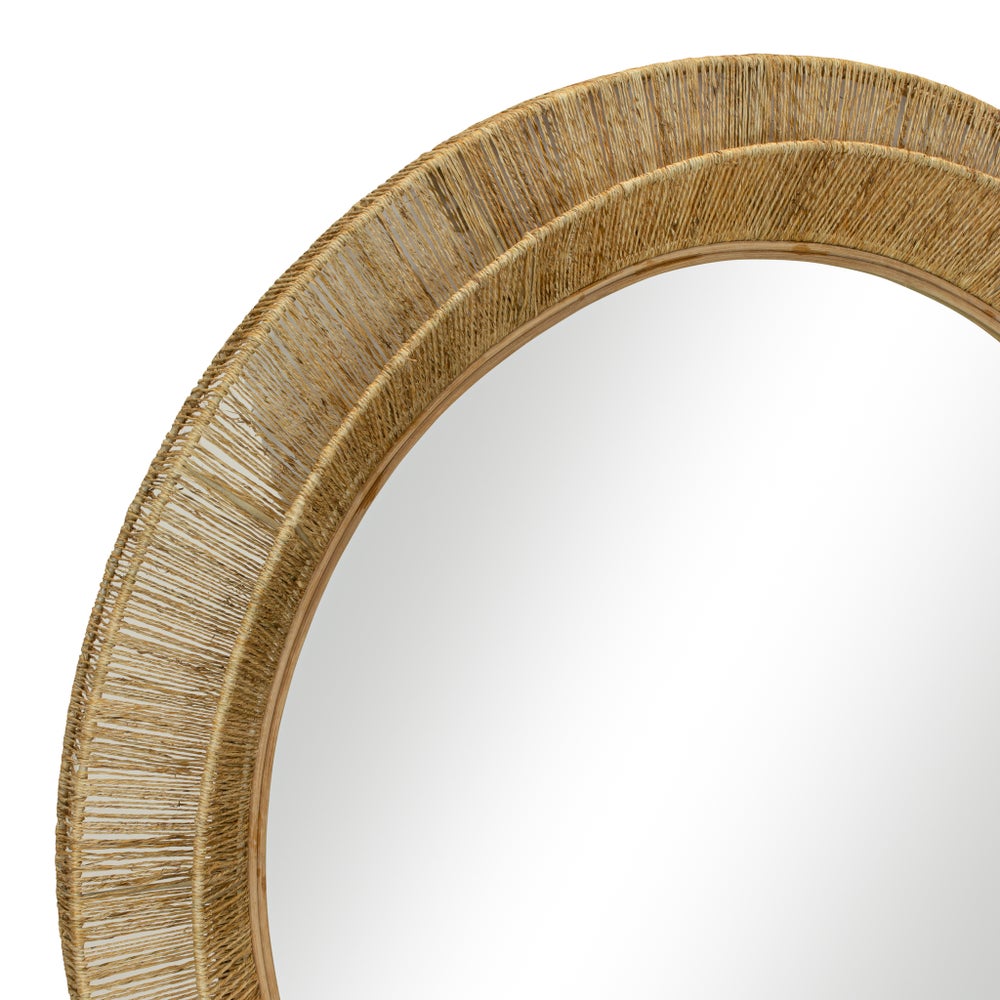 Collins Small Mirror in Natural