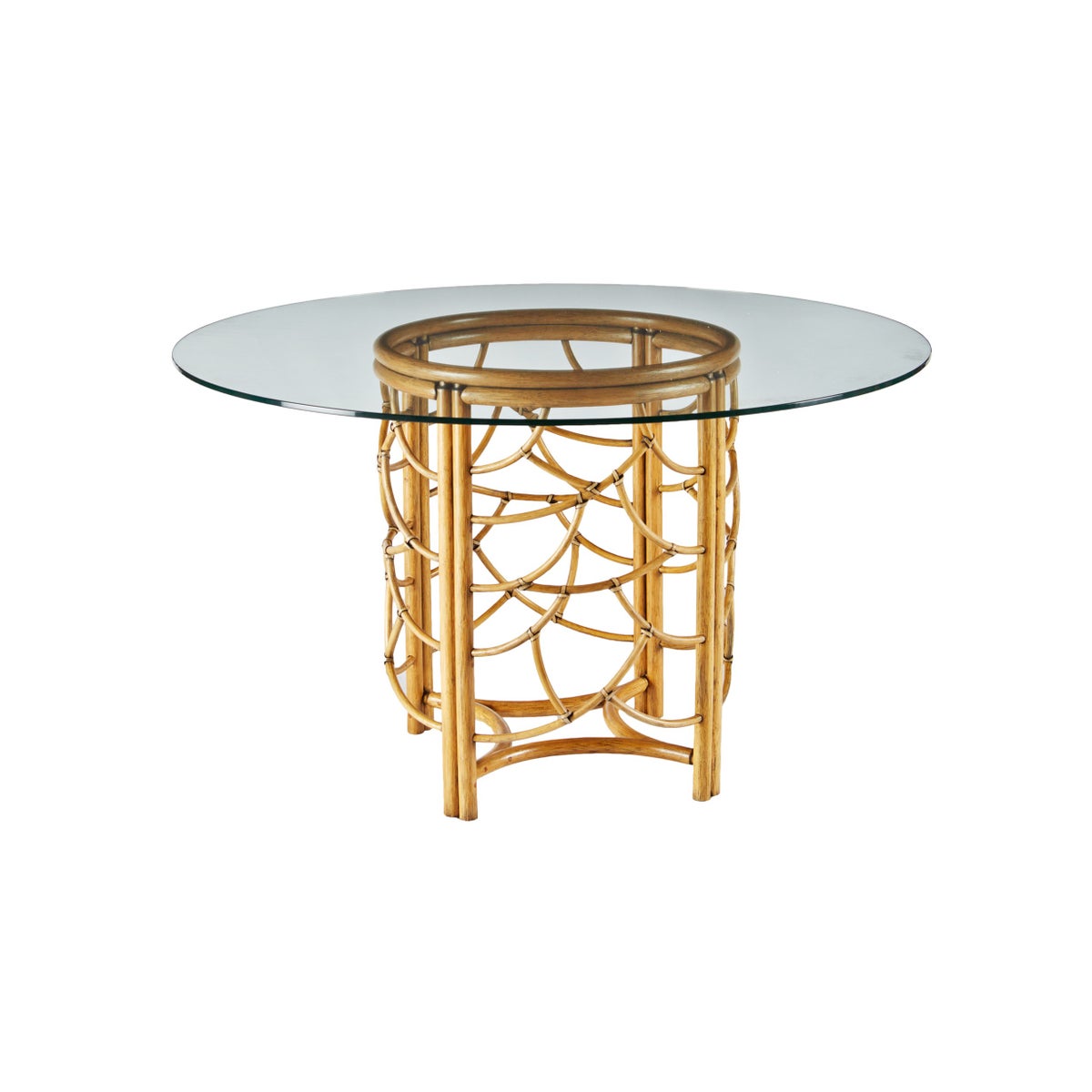 DOT Dining Table Base in Nutmeg