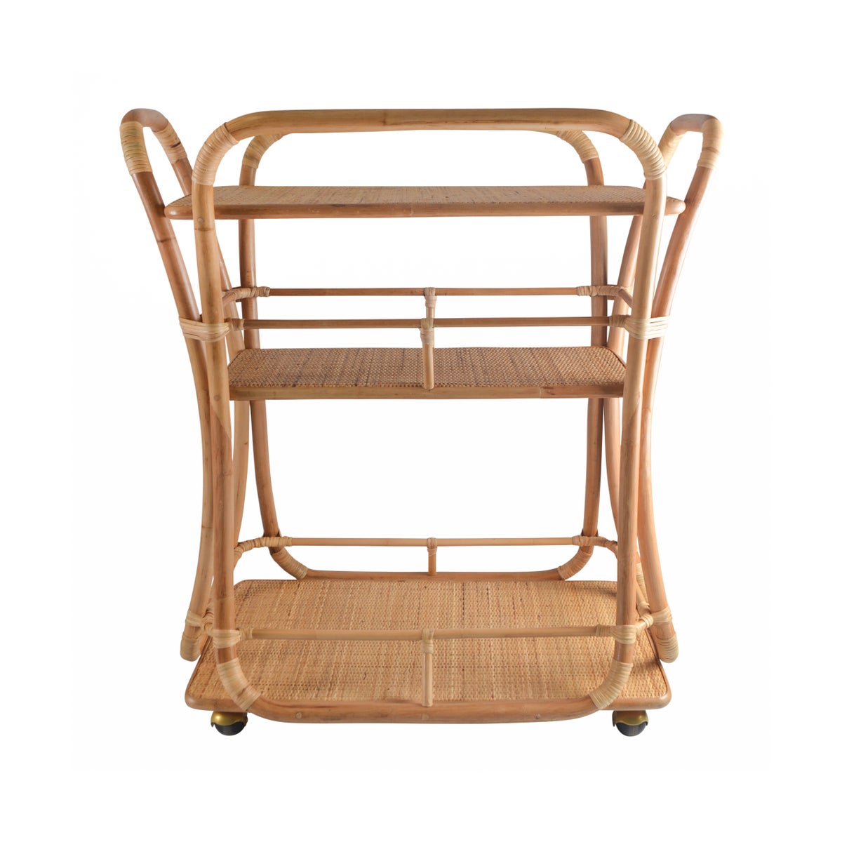 Edith Bar Cart in Natural