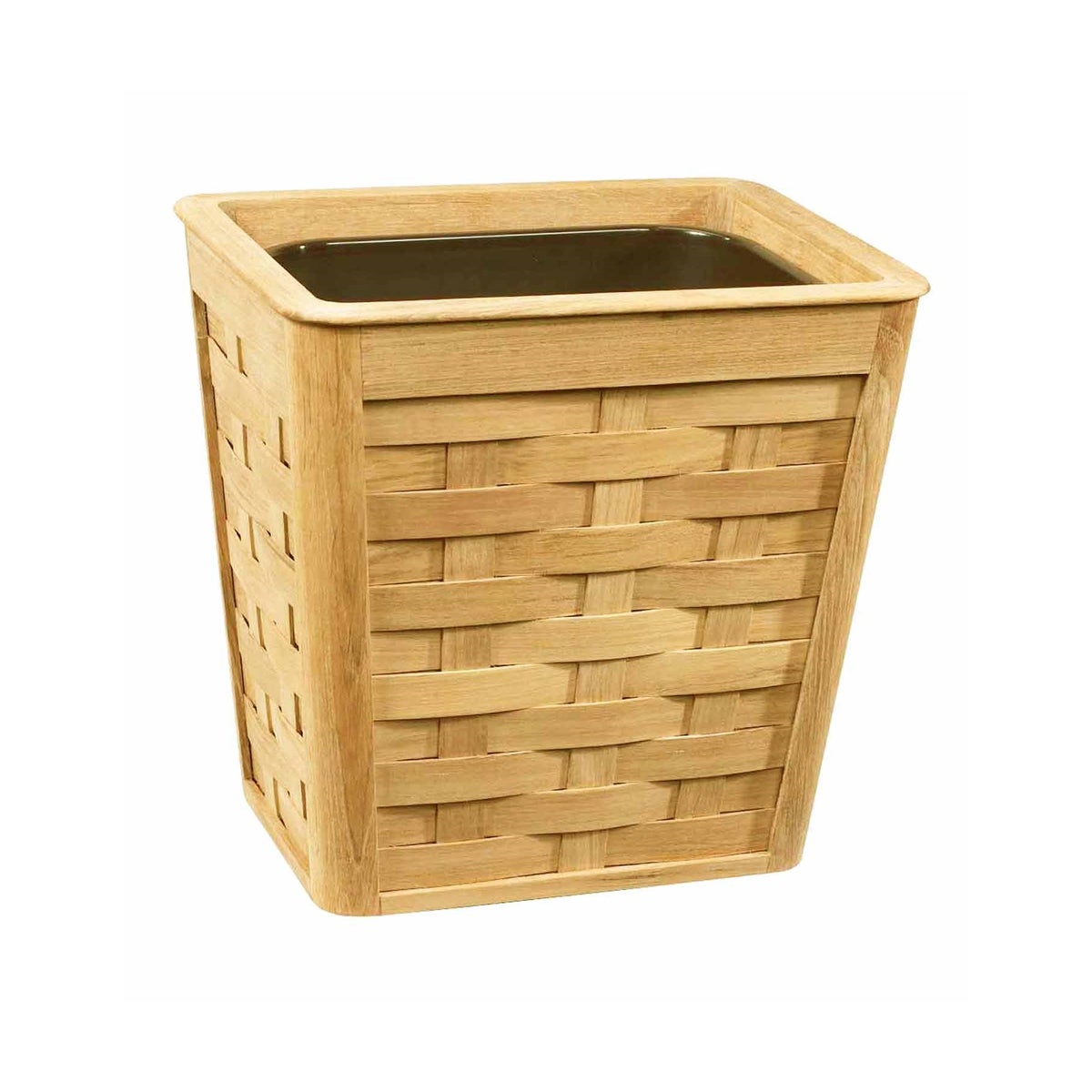 Woven Wastebasket in Natural