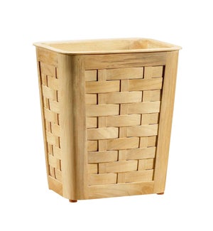 Woven Small Wastebasket in Natural
