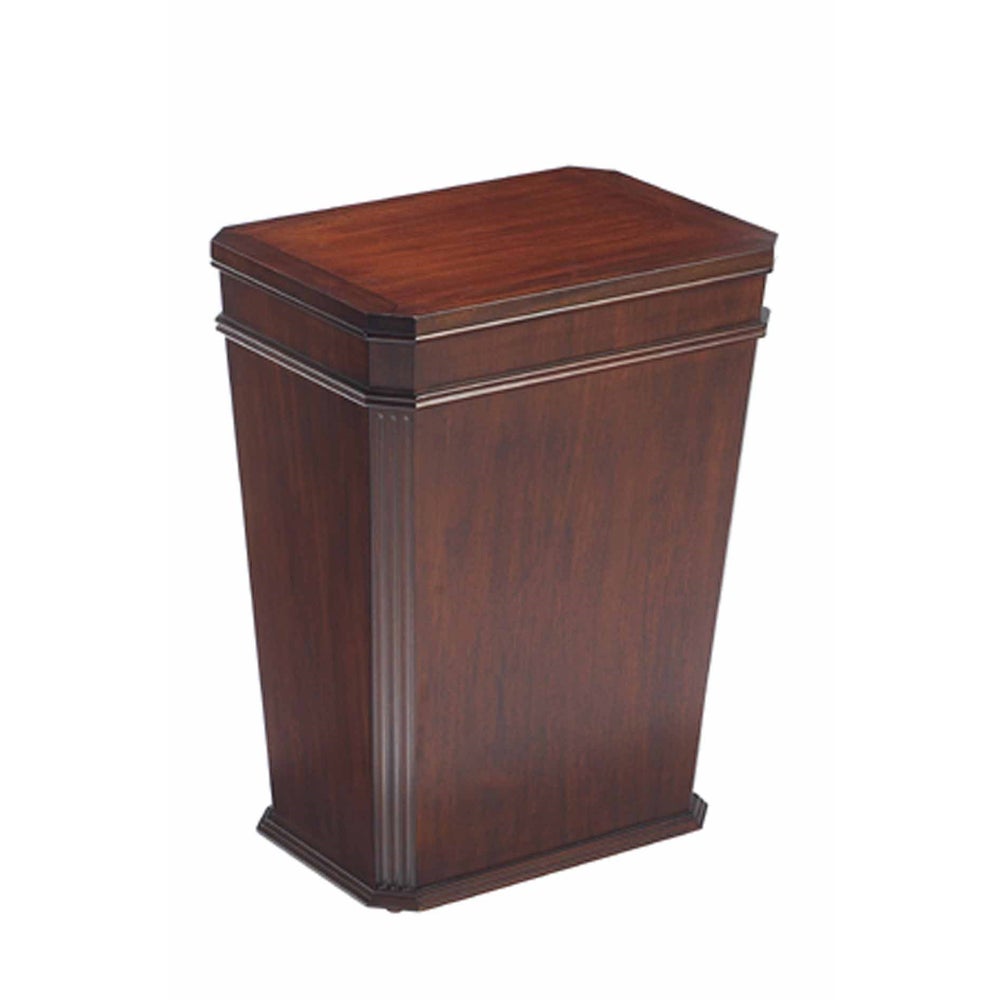 Mahogany Fluted Hamper