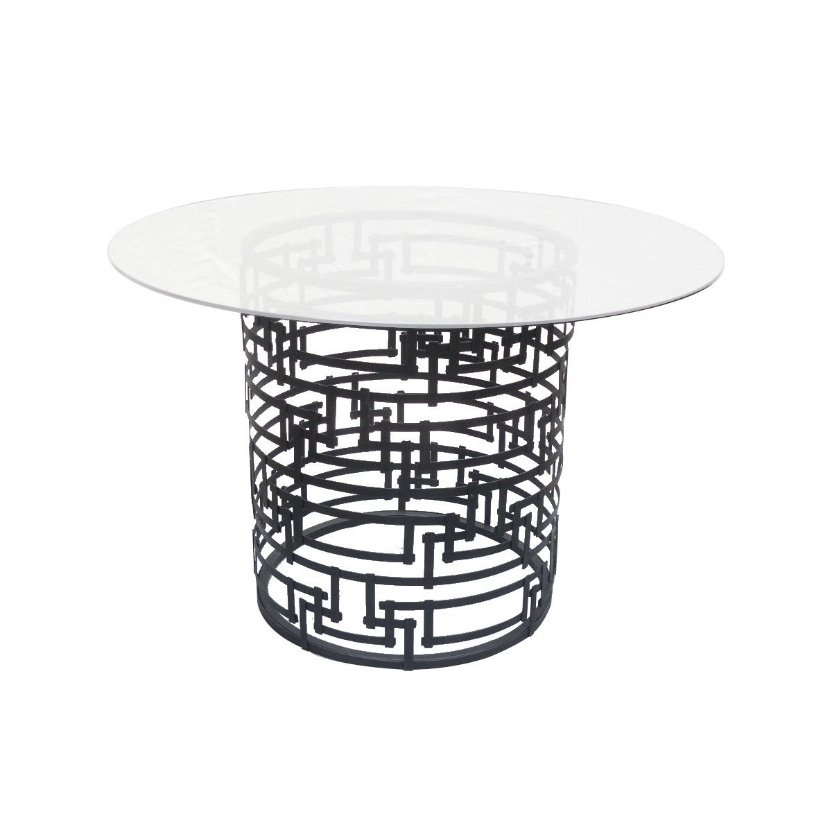 Mayfair Yvans Geometric Base in Black