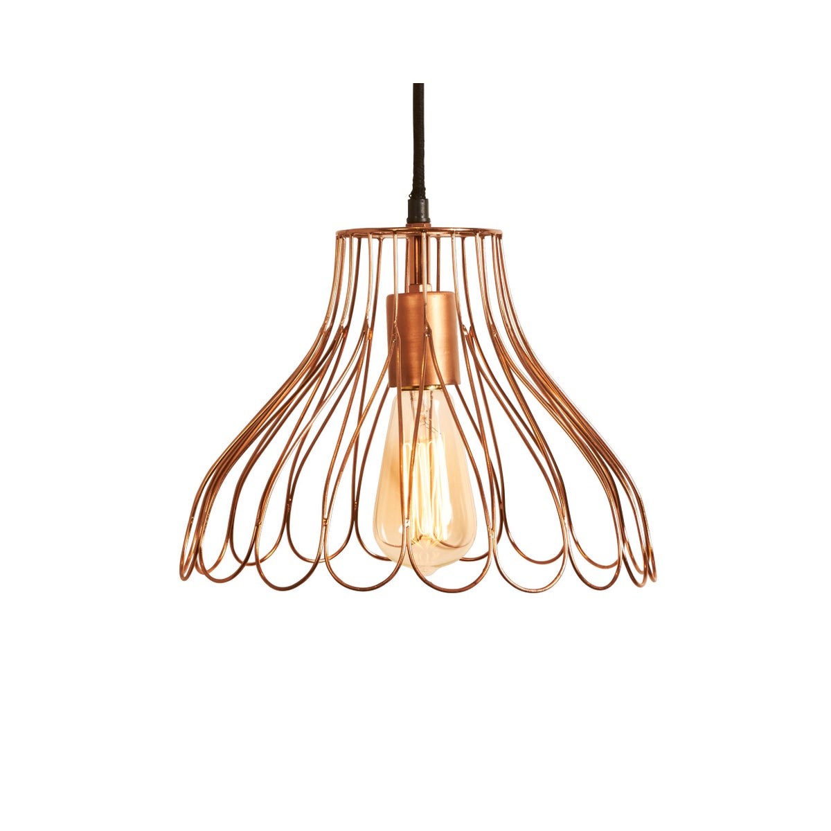 Mayfair Petal Pendant in Copper