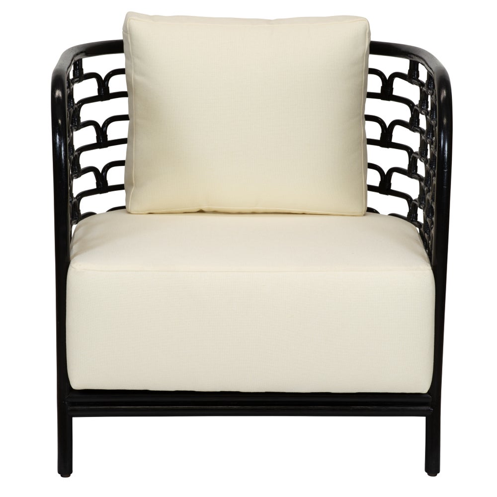 Steps Lounge Chair in Black