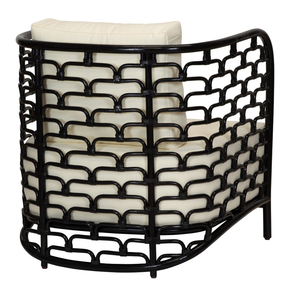 Steps Lounge Chair in Black