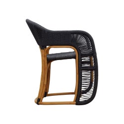 Glen Ellen Arm Chair in Black