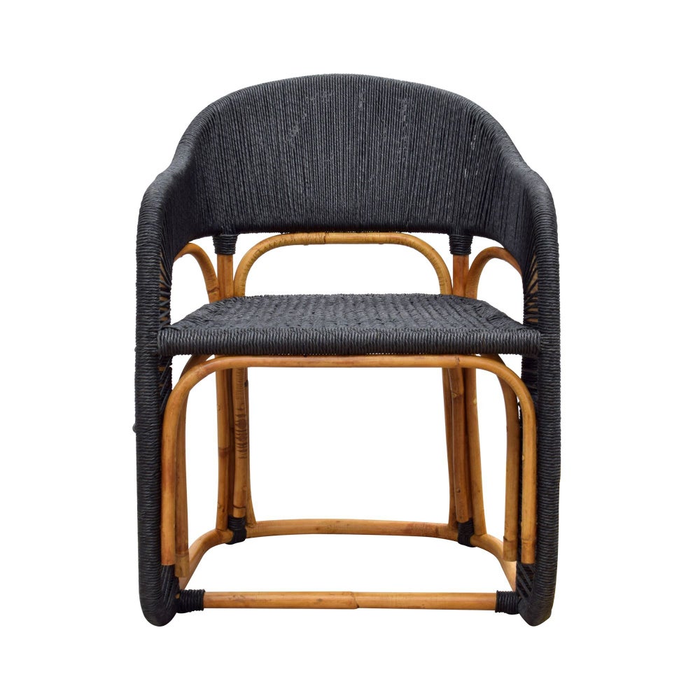 Glen Ellen Arm Chair in Black