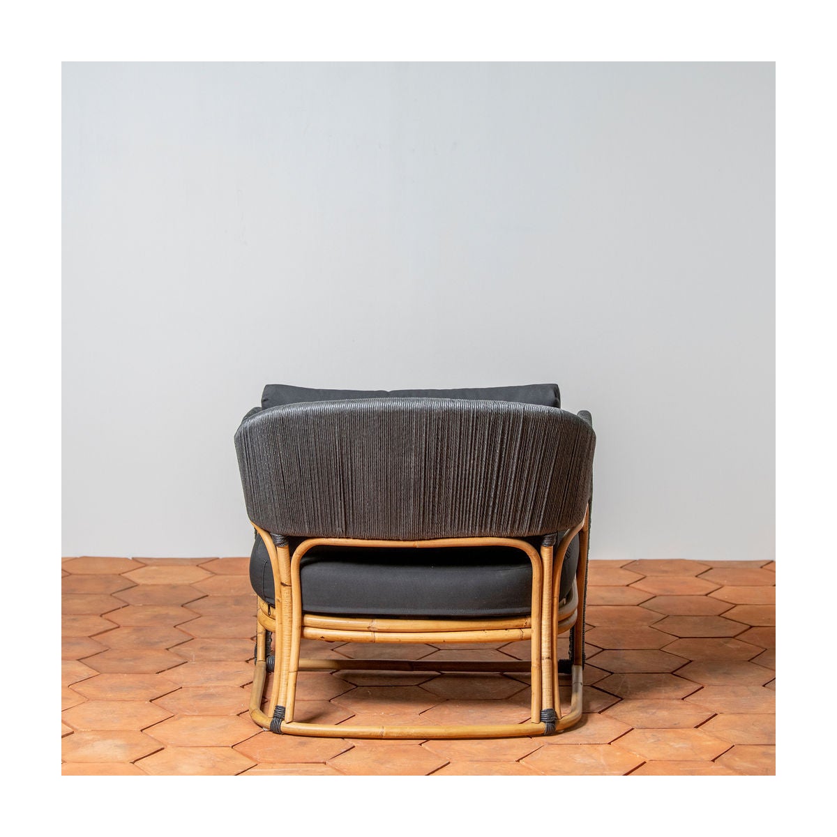 Glen Ellen Lounge Chair in Black