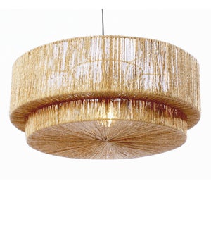 Cocktail 2 Tier Pendant in Natural