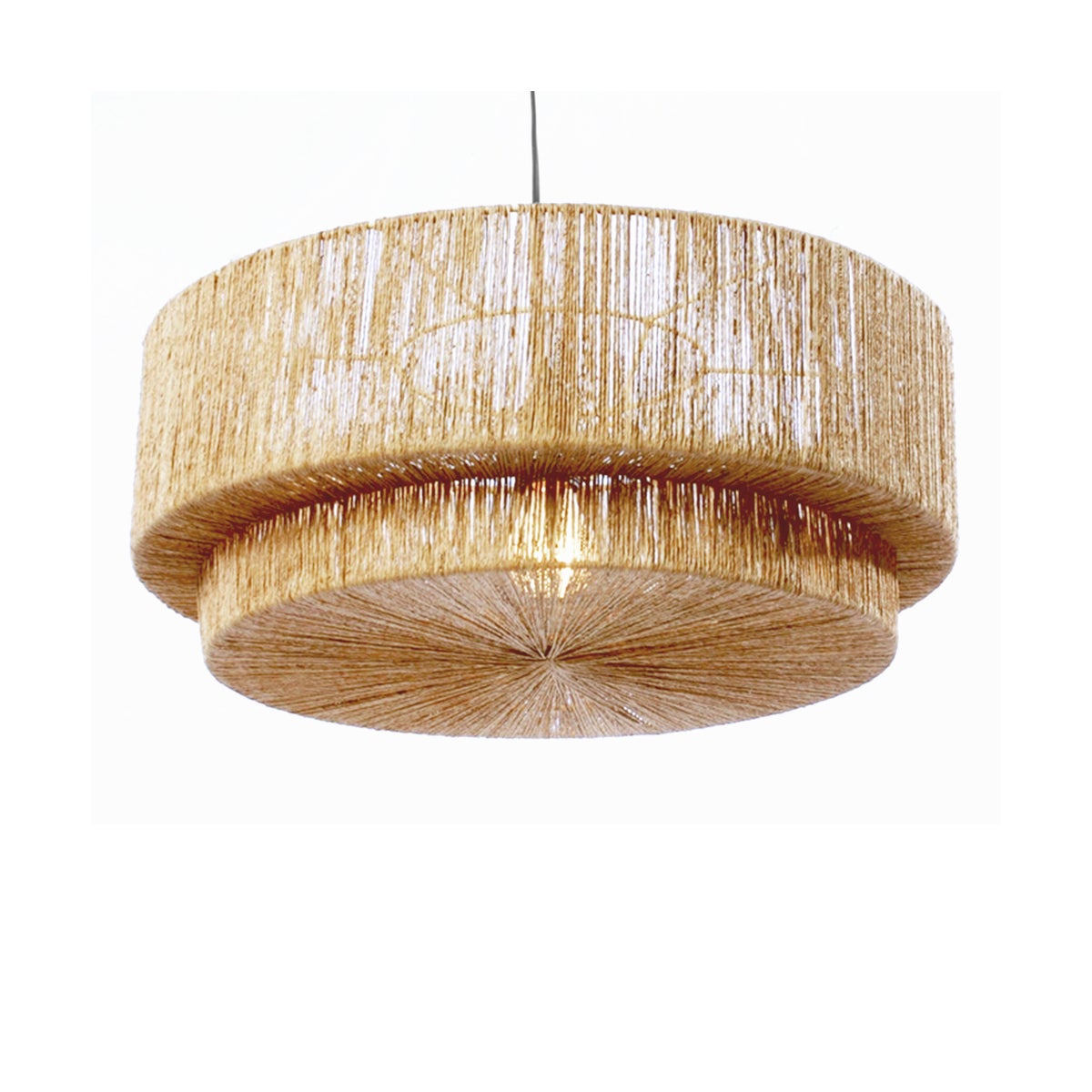 Cocktail 2 Tier Pendant in Natural