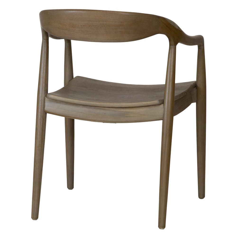 Ingrid Arm Chair in Grey