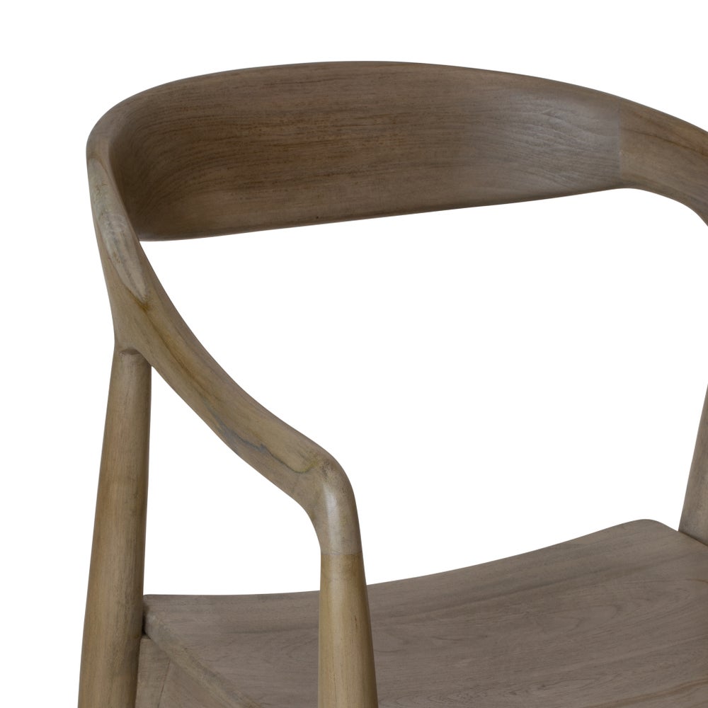 Ingrid Arm Chair in Grey