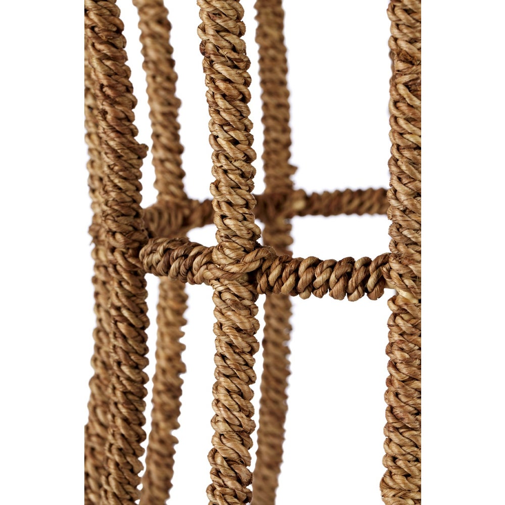 Jute Buoy Side Table in Natural