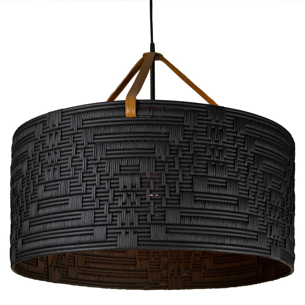 Cestino Chandelier in Black