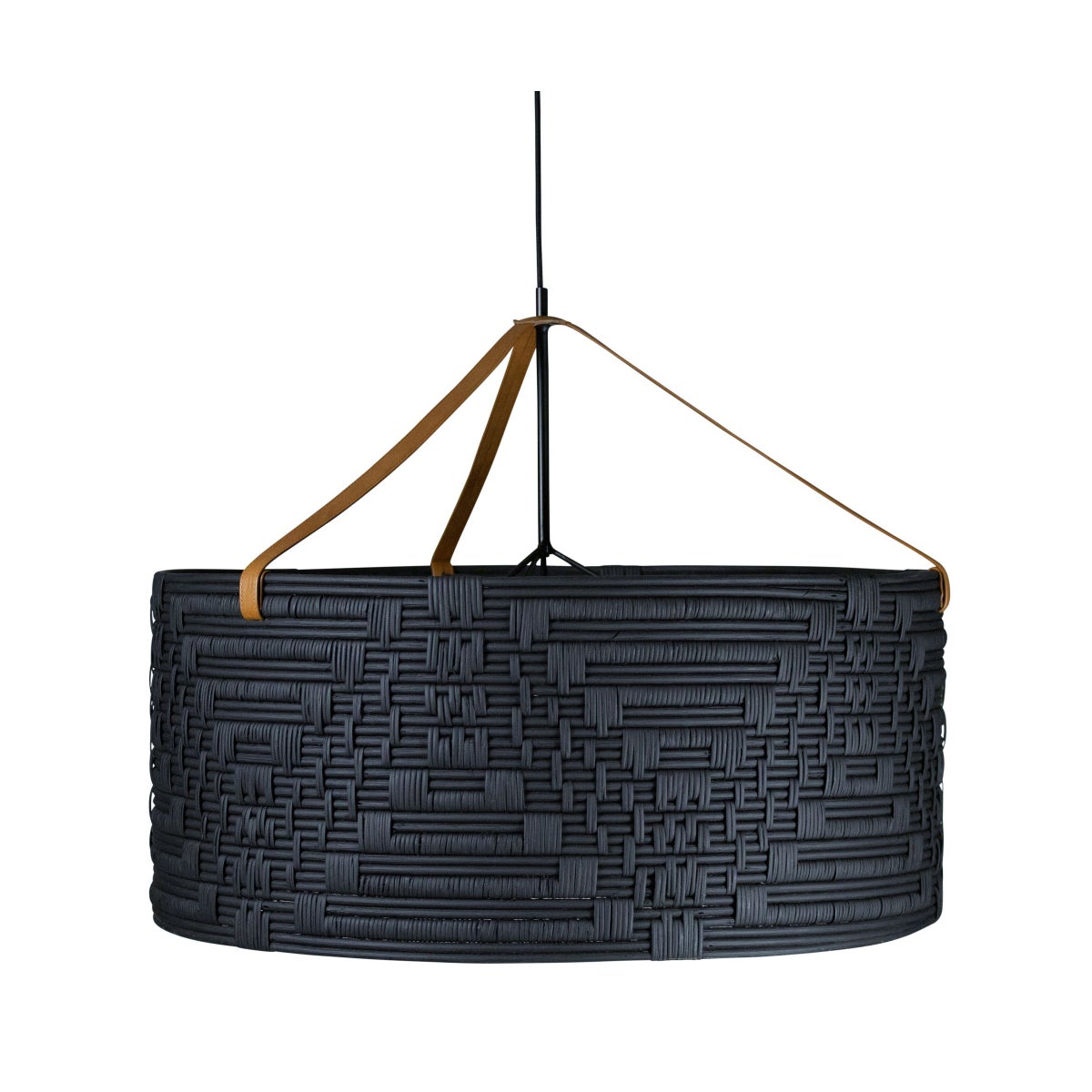Cestino Chandelier in Black