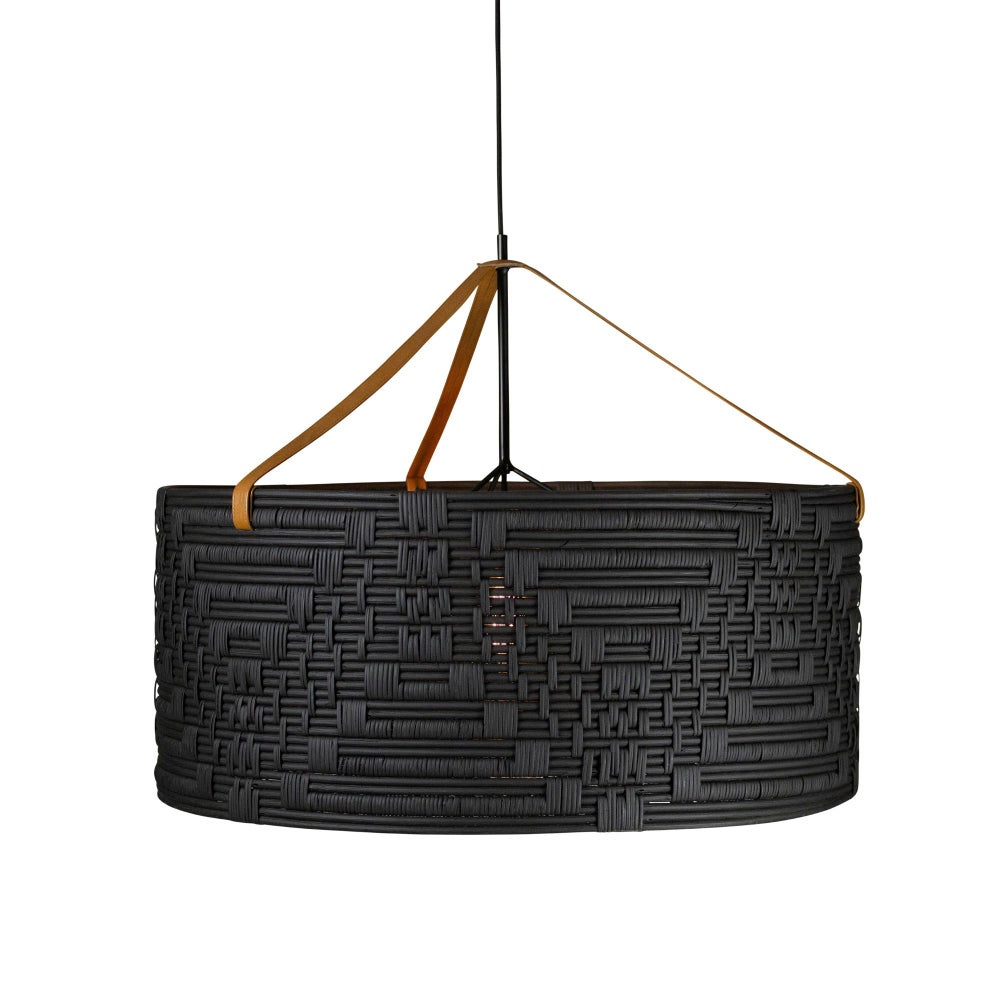 Cestino Pendant in Black